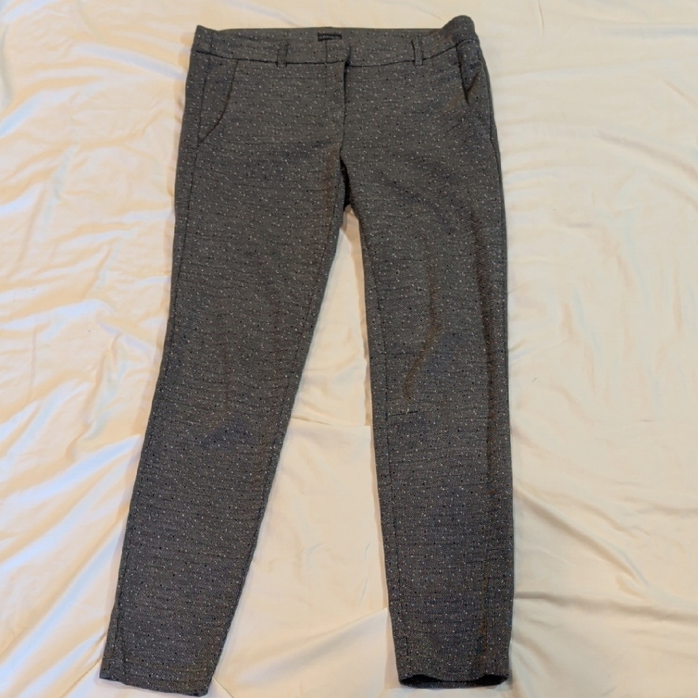 Women's Straight Leg Dress Pants in Charcoal Gray